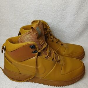 Nike Men’s Mid-Top Sneakers in Mustard Yellow